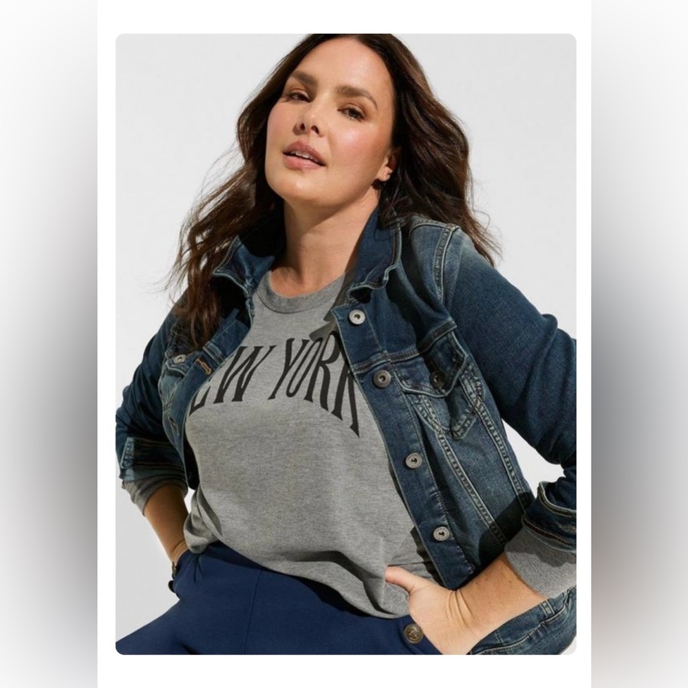 TORRID- Denim Jacket Medium Wash